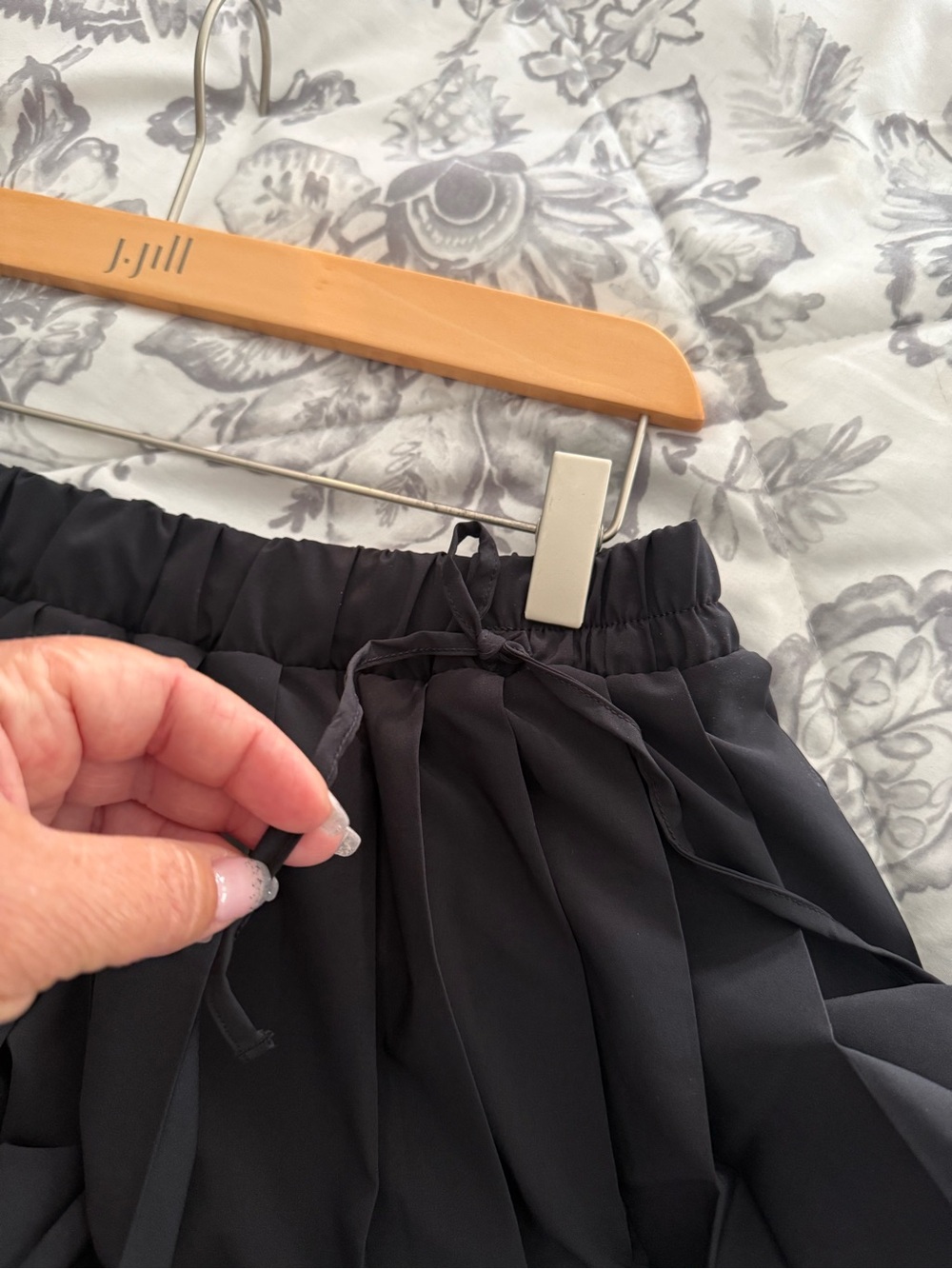 Offline Black Pleated Skort - Picture 3 of 4